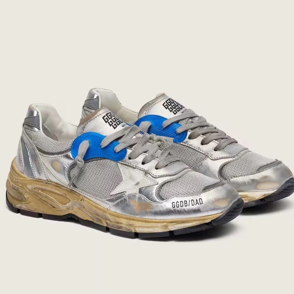 NWT 🩶👟 WOMEN’S GOLDEN GOOSE DAD STAR SNEAKERS - SIZE 36 - Picture 4 of 14